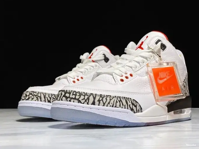 Cheap TBK 923096-101 NRG mens Jordan 3 white Air LINE
